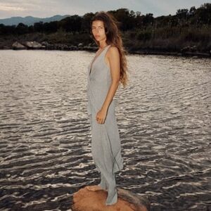 ZARA-Wide Leg Knit Pant. Size-M.